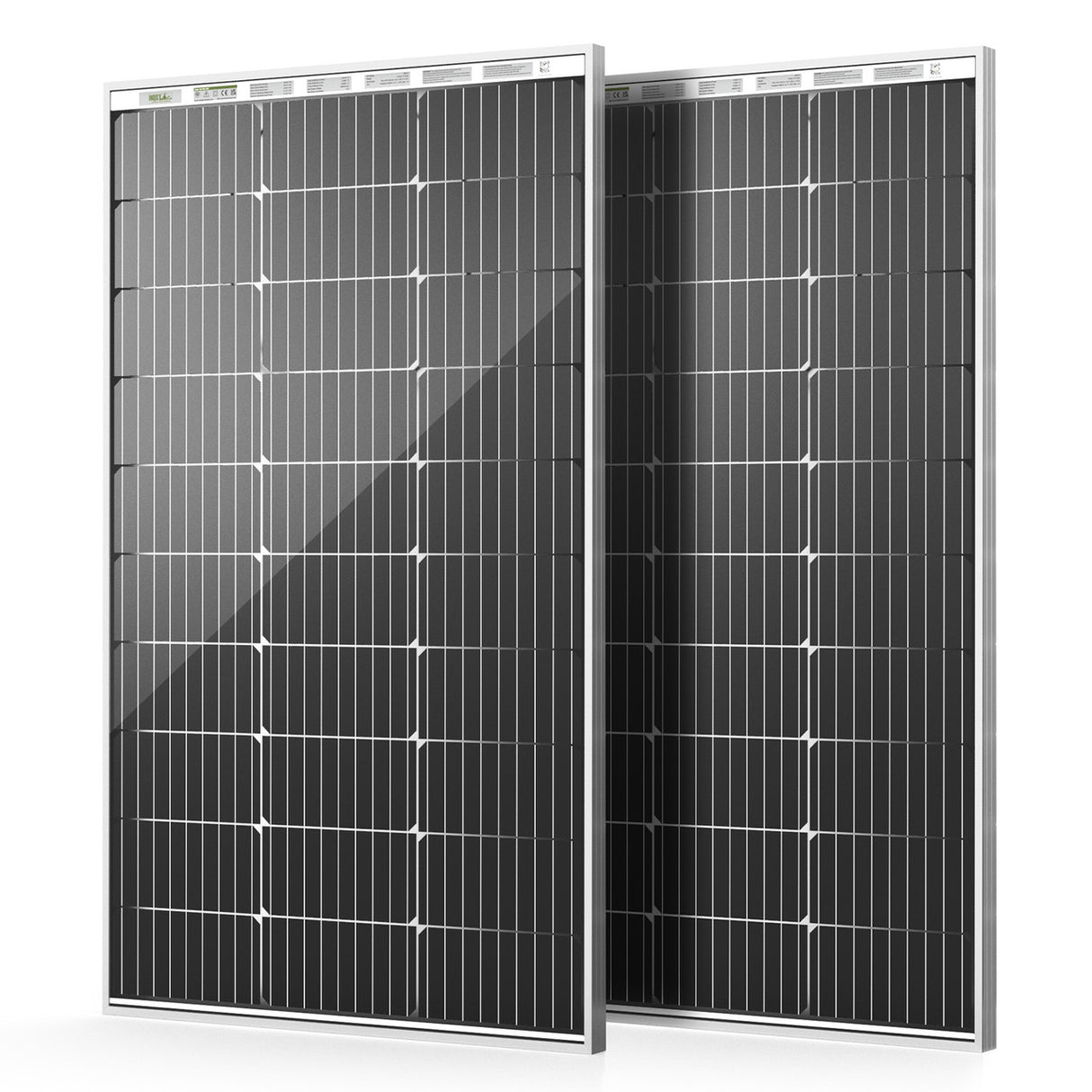 Bifacial 100W 12V 9BB Monocrystalline Solar Panel