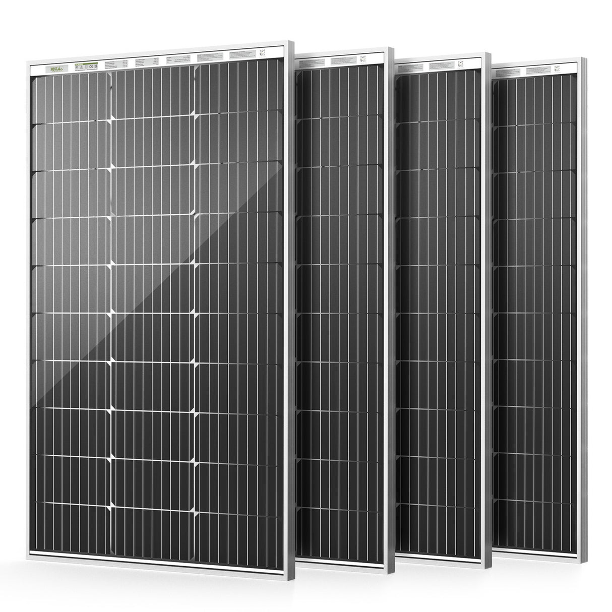 Bifacial 100 Watt 12 Volt 9BB Monocrystalline Solar Panel