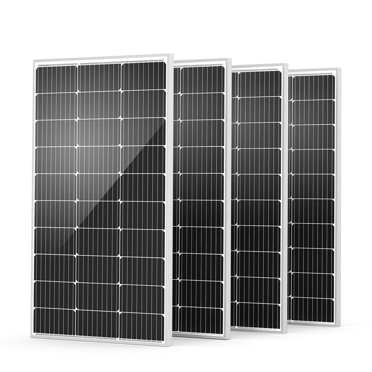 HQST 100 Watt 12 Volt 9BB Monocrystalline Solar Panel