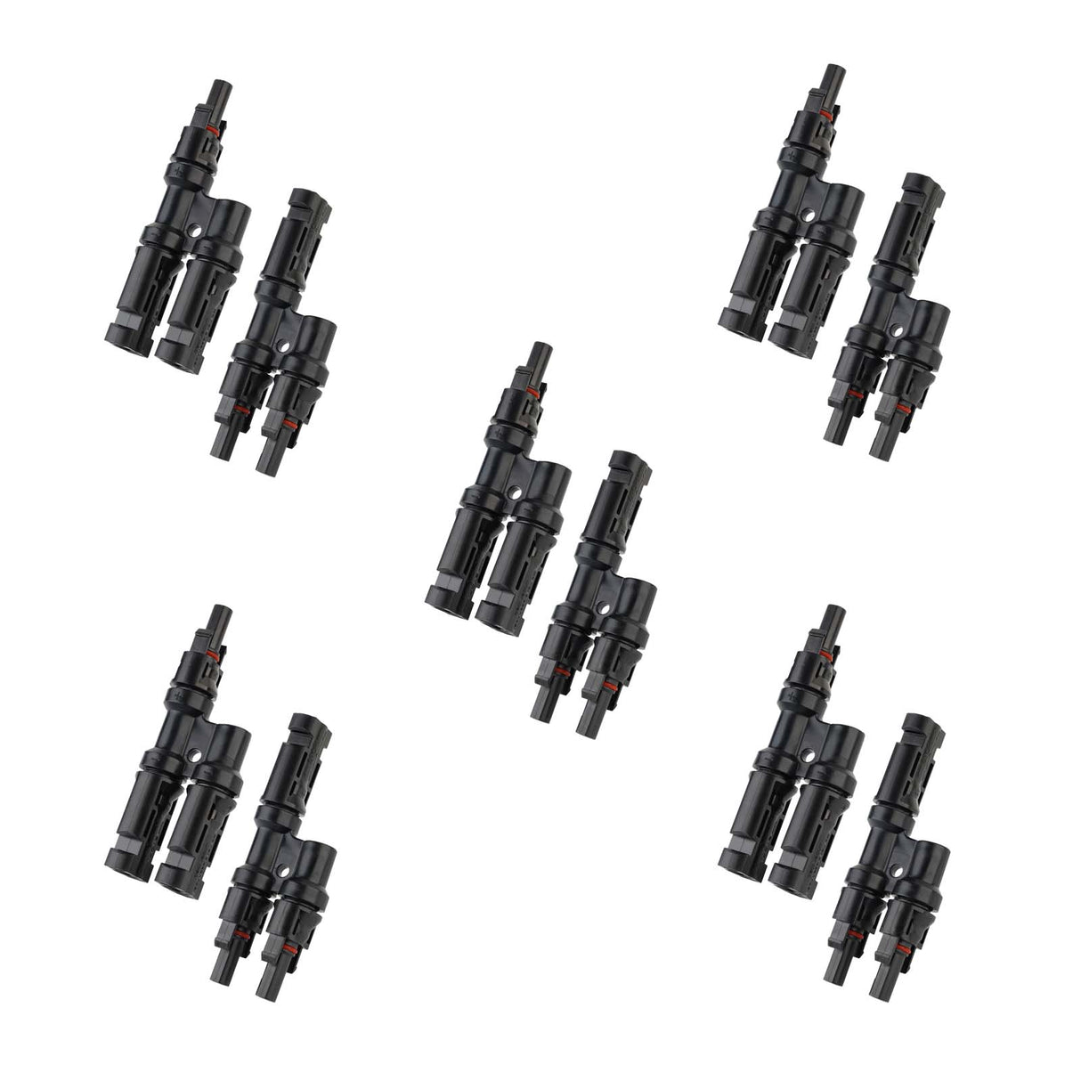 Solar Branch Connectors MMF+FFM Pair