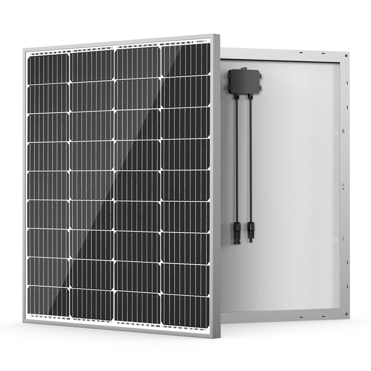 HQST 12V 100W Monocrystalline Solar Panel