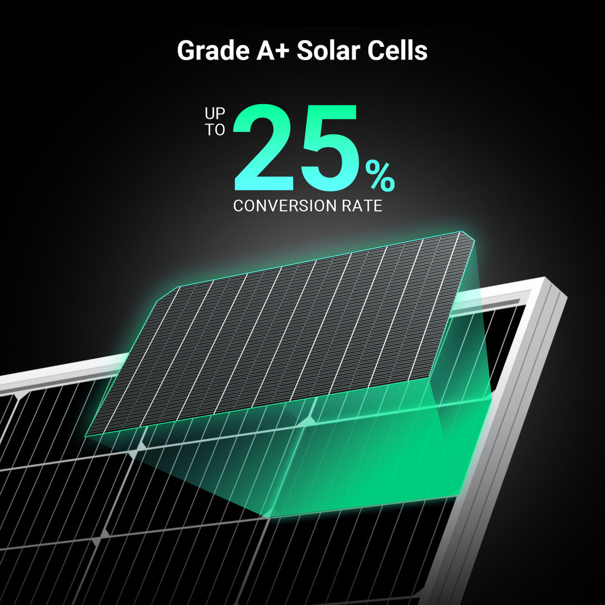 200W 9BB Monocrystalline Solar Panel