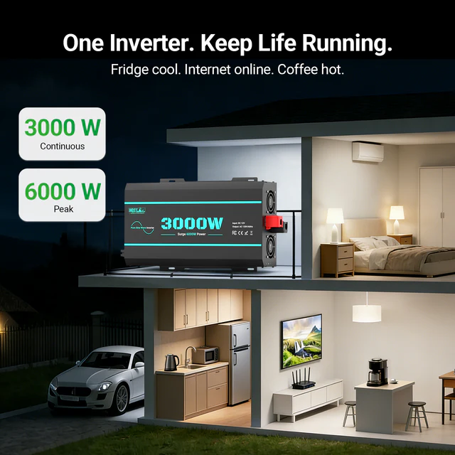 HQST RV Core Components Kit (1200W | 7.68kWh)