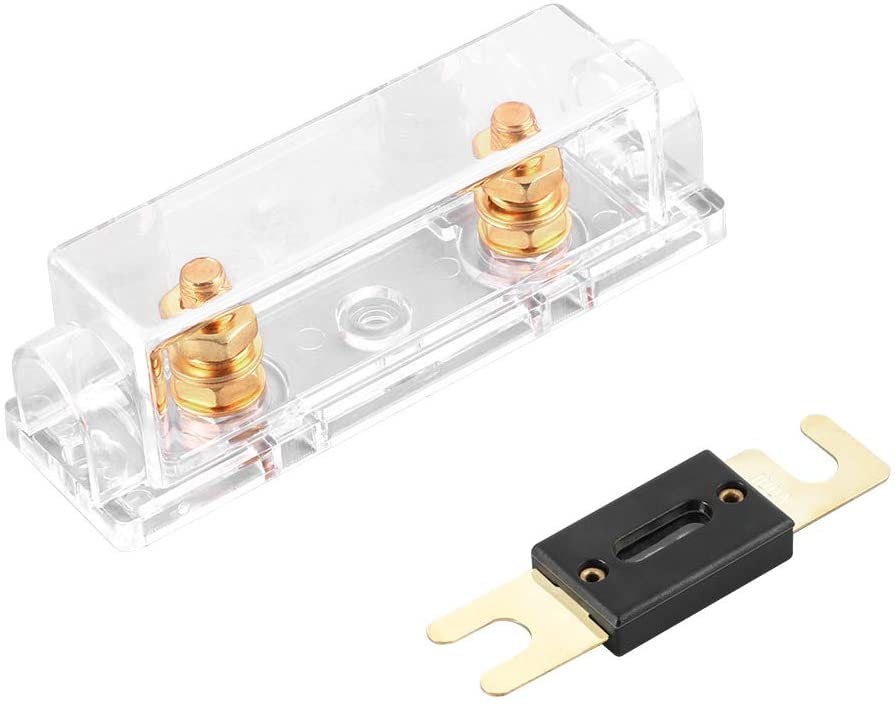 20A/30A/40A/60A/80A/100A/200A/300A/400A ANL Fuse with transparent holder