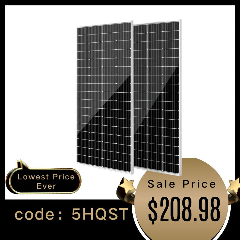 200 Watt 9BB Monocrystalline Solar Panel