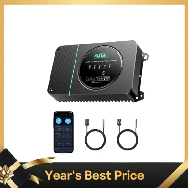 12V/24V 30A Buck Boost DC-DC Solar Charge Controller with MPPT