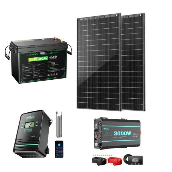 HQST RV Core Components Kit (400W | 3.84kWh)