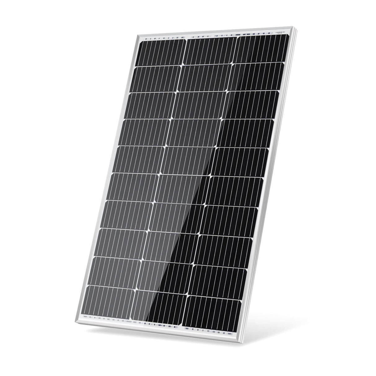 Traver Force 100 Watt 12 Volt 10BB Cell Monocrystalline Solar Panel