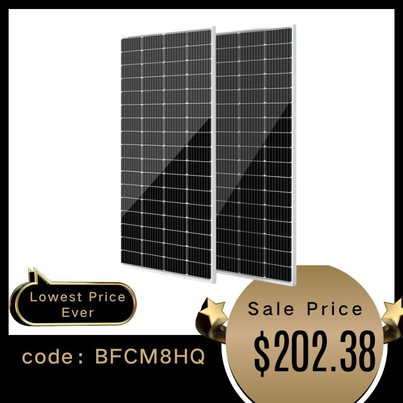 200 Watt 9BB Monocrystalline Solar Panel