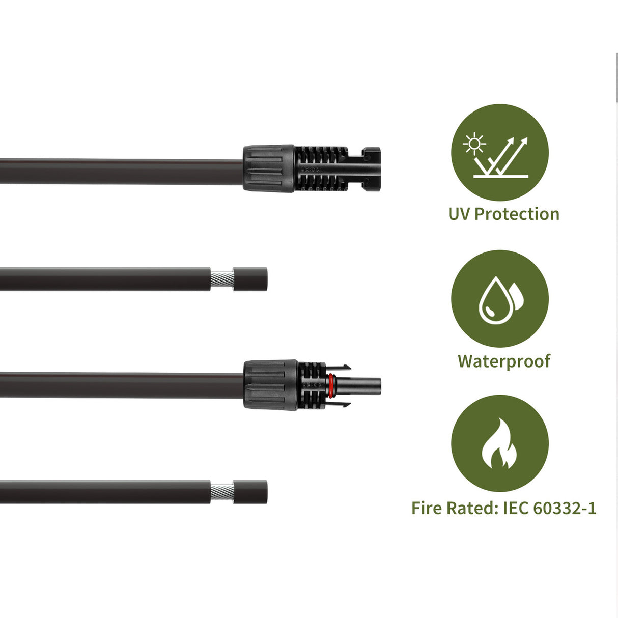 HQST Solar Panel to Charge Controller Adaptor Kit
