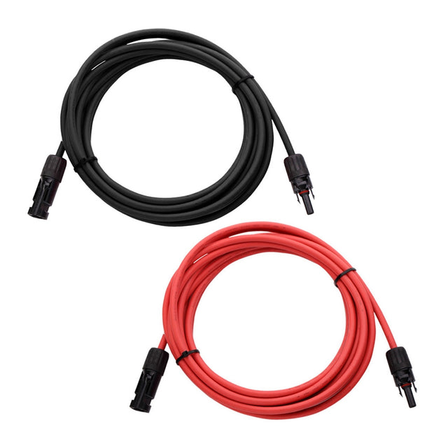 HQST Solar Panel Extension Cable with Male to Female Solar Connectors