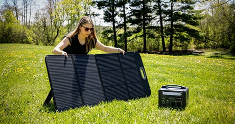 How to Choose a Solar Panel for Portable Power Station | 100W/200W Guide