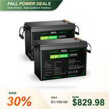 HQST 12V 300Ah Mini LiFePO4 Battery | 4224Wh, 200A BMS