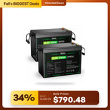 HQST 12V 300Ah Mini LiFePO4 Battery | 4224Wh, 200A BMS