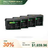 HQST 12V 300Ah Mini LiFePO4 Battery | 4224Wh, 200A BMS