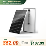HQST 200W N-Type Solar Panel | 13% Smaller, 14.5% Lighter