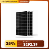 HQST 200W N-Type Solar Panel | 13% Smaller, 14.5% Lighter