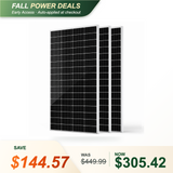 HQST 200W N-Type Solar Panel | 13% Smaller, 14.5% Lighter