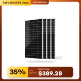 HQST 200W N-Type Solar Panel | 13% Smaller, 14.5% Lighter