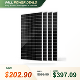 HQST 200W N-Type Solar Panel | 13% Smaller, 14.5% Lighter