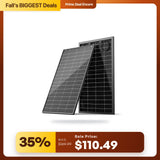 HQST Bifacial 200W Compact N-Type Solar Panel | 25.4% Efficiency, 13% Smaller