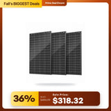 HQST Bifacial 200W Compact N-Type Solar Panel | 25.4% Efficiency, 13% Smaller