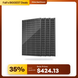 HQST Bifacial 200W Compact N-Type Solar Panel | 25.4% Efficiency, 13% Smaller