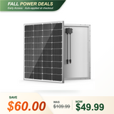 HQST 100W 12V 9BB Monocrystalline Solar Panel