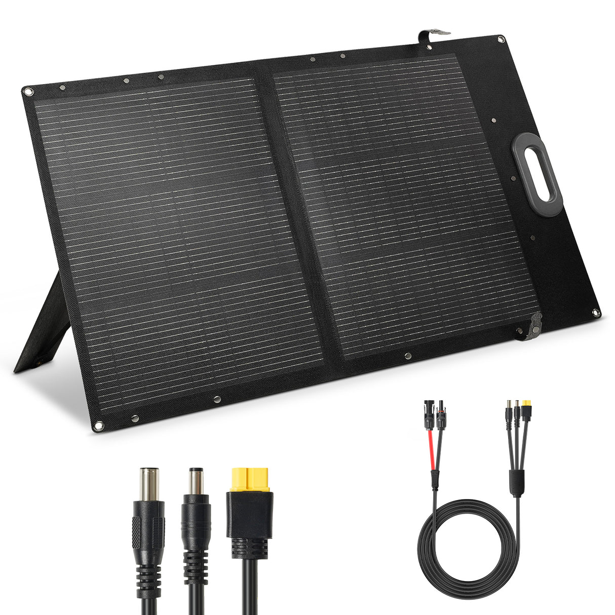 HQST Ultra-Light 100W Foldable Portable Solar Panel  | 25% Efficiency, Up to 40% Lighter