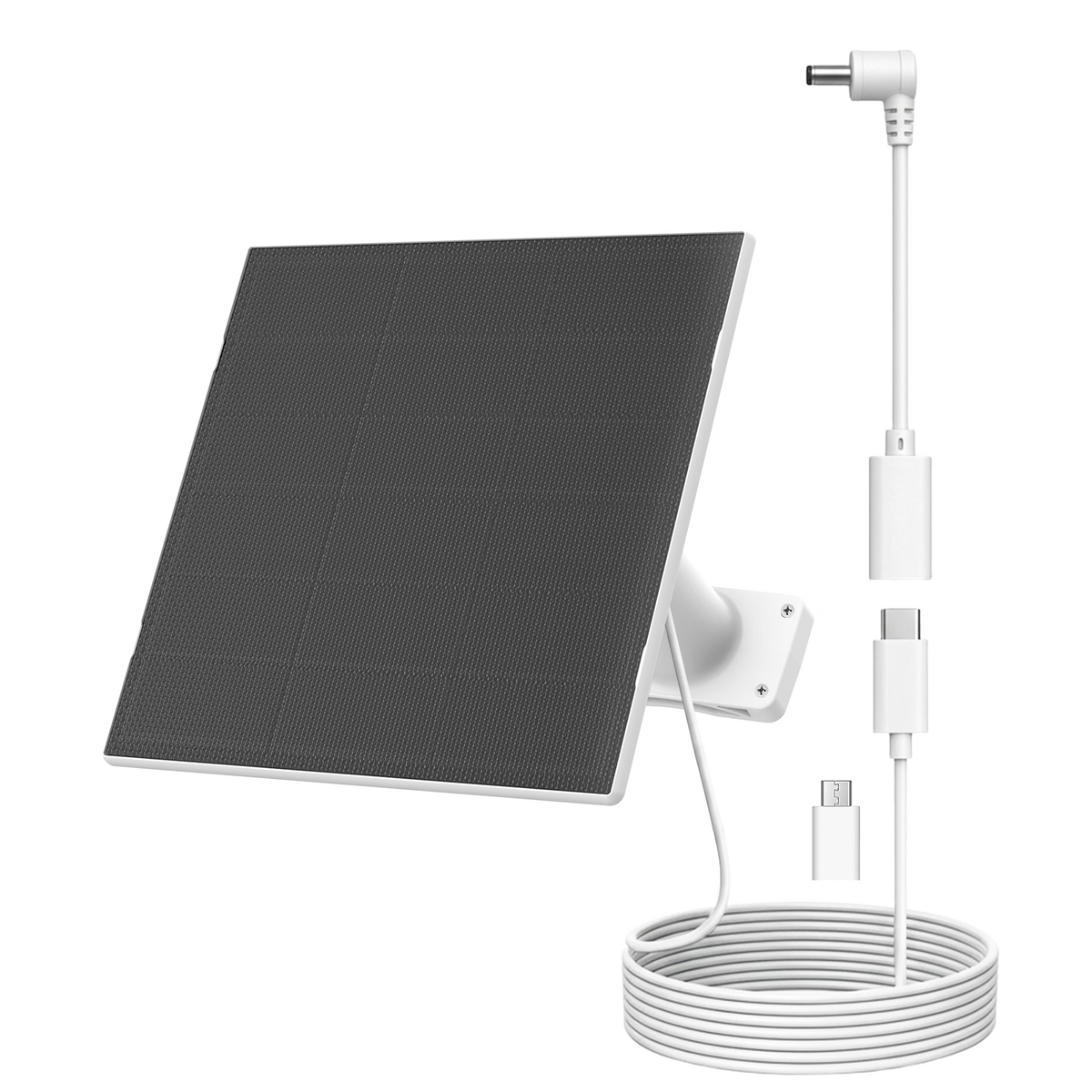 HQST 5W Solar Panel for Ring Stick Up & Spotlight Cam