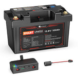 2-in-1 Smart PowerMax 1280Wh DC Portable Power Station & 12V 100Ah LiFePO4 Battery