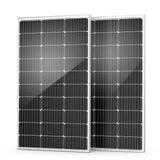 HQST 100W 12V 9BB Monocrystalline Solar Panel