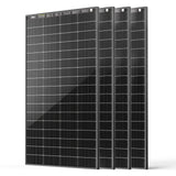 （Back Order 23/9）Bifacial 200 Watt N-Type 16BB Monocrystalline Solar Panel with All-Black Design