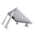 HQST Adjustable Solar Panel Tilt Mounting Brackets, Support Up to 200 Watt Panels, for Flat Roofs, RVs, Cabin, Camping, Off Grid System