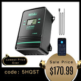 100A MPPT Solar Charge Controller with Smart APP Control, LiFePO4 Battery Low Temp Protection, and Parallel Charging