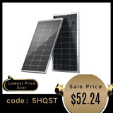 Bifacial 100 Watt 12 Volt 9BB Monocrystalline Solar Panel