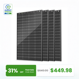 HQST Bifacial 200W Compact N-Type Solar Panel | 25.4% Efficiency, 13% Smaller