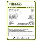 190 Watt 12 Volt Monocrystalline Solar Panel