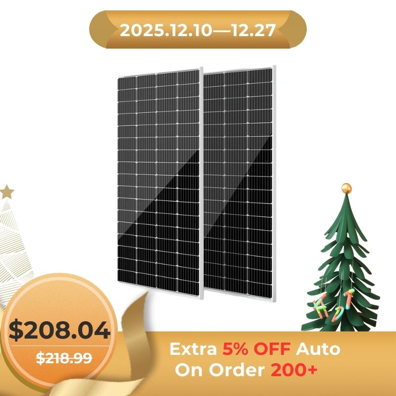 200W 9BB Monocrystalline Solar Panel