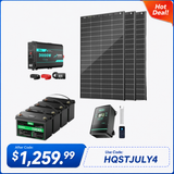 HQST New RV Core Components Kit (Bificial 600W | 5.12kWh)