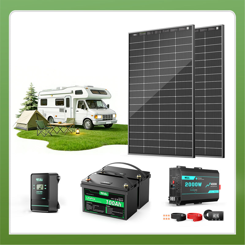 [Pre-Sale | Ships May 29] HQST RV Core Components Kit (400W | 2.56kWh)