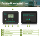 30A 12V/24V PWM Flush Mount Solar Charge Controller - Negative Ground
