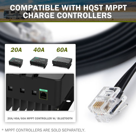 Compatible with HQST MPPT Charge Controllers
