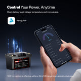 2-in-1 Smart PowerMax 1280Wh DC Portable Power Station & 12V 100Ah LiFePO4 Battery