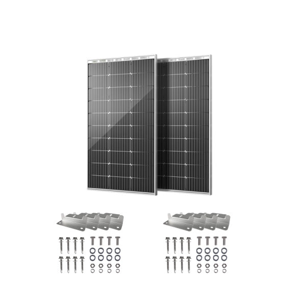 Bifacial 100W 12V 9BB Monocrystalline Solar Panel