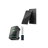 HQST Bifacial 200W N-Type 16BB Monocrystalline Solar Panel with All-Black Design