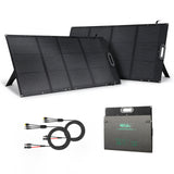 Ultra-Light 100W & 200W Foldable Portable Solar Panel | Up to 25% Cell Efficiency, IP67, 3-in-1 Adapter Cable