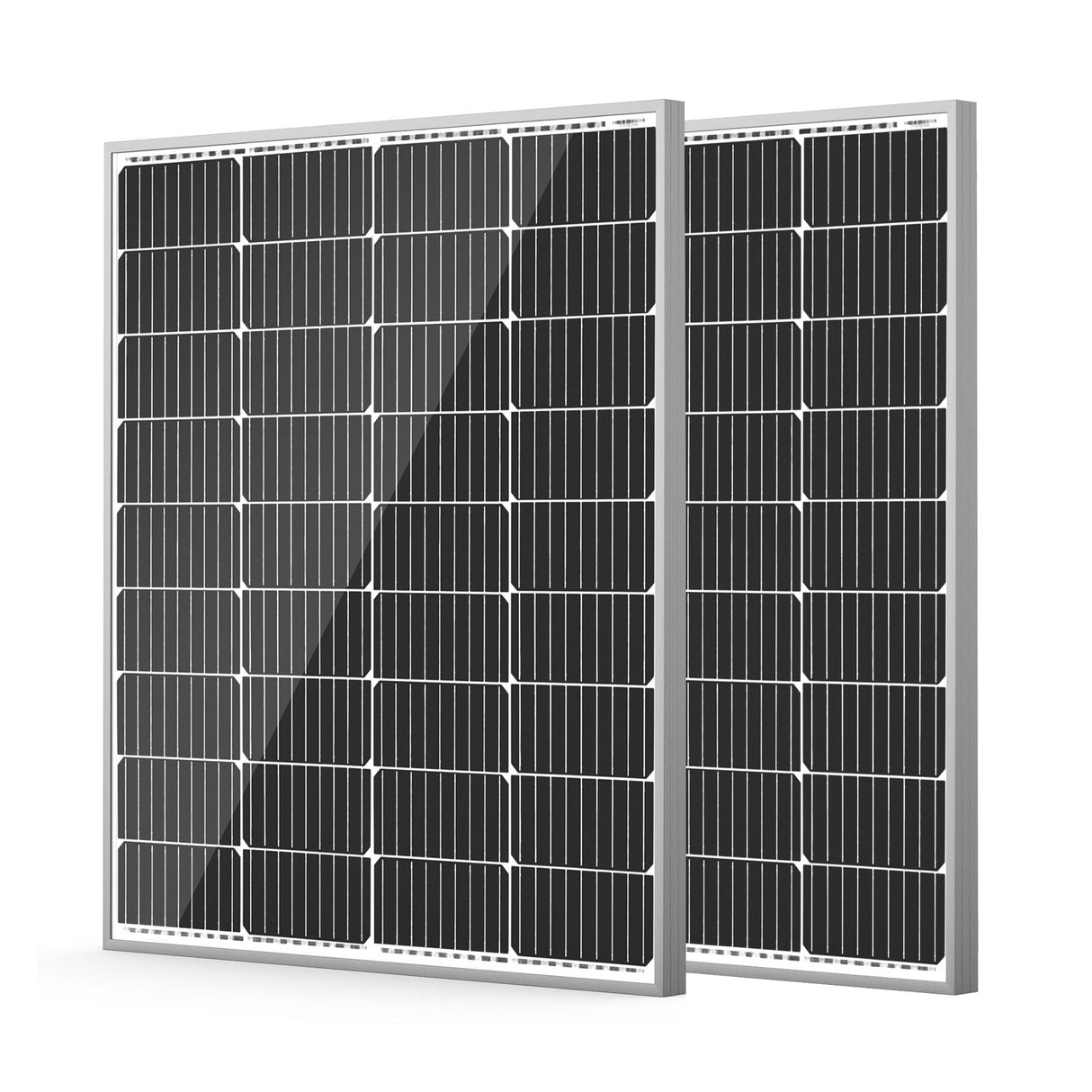 HQST 100W 12V 9BB Monocrystalline Solar Panel