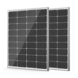 HQST 100W 12V 9BB Monocrystalline Solar Panel