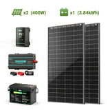 HQST RV Core Components Kit (400W | 3.84kWh)